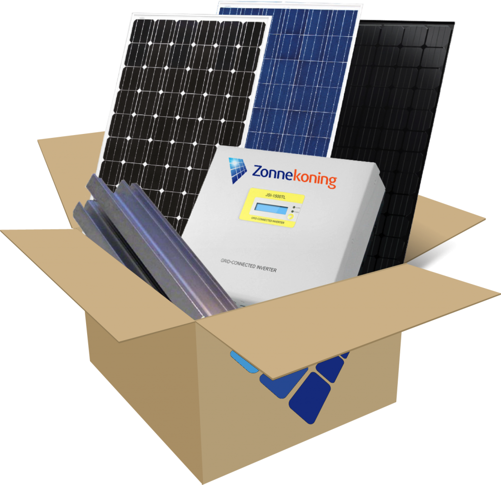 Moedig aan landen Verlichting Prijs zonnepanelen systeem met 22 zonnepanelen - Zonnekoning BV