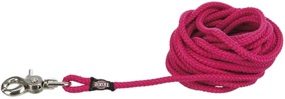 Spårlina snabbhake, rund, S-L: 5 m/ø 6 mm, fuchsia