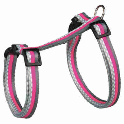 Kattsele med Koppel, 27-45 cm/10 mm, 1,20 m