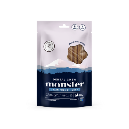 Monster Dog Dental Chew GF Chicken S Week (7st) 56 g