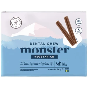 Monster Dog Dental Chew Veg. S Month (28st) 224 g