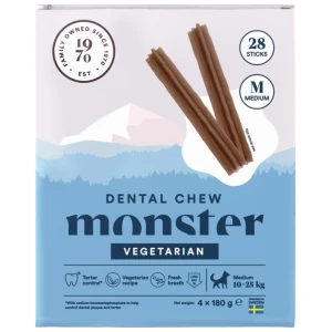 Monster Dog Dental Chew Veg. M Month (28st) 720 g