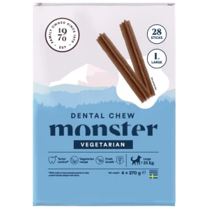 Monster Dog Dental Chew Veg. L Month (28st) 1080g