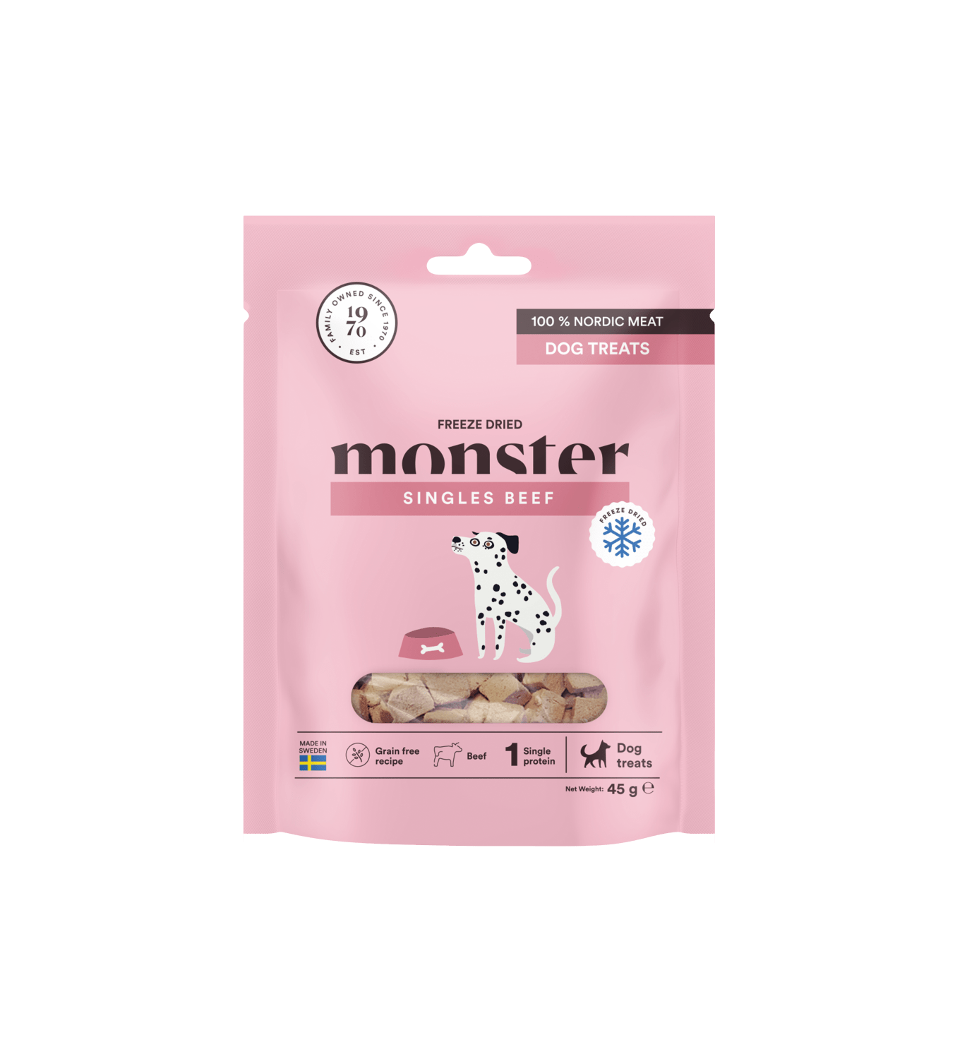 Monster Dog Treats Beef 45 g