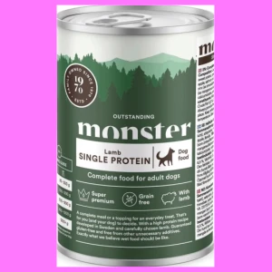 Monster Dog Adult Single Lamb Burk 400
