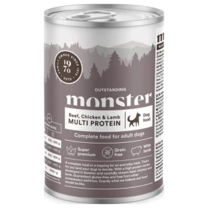 Monster Dog Multi Beef/ Chick/ Lamb Burk 400