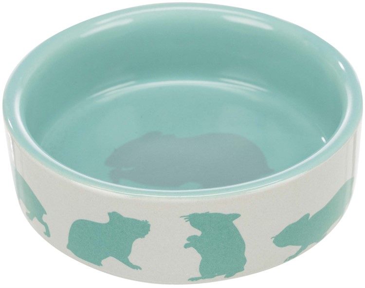 Trixie Matskål keramik motiv hamster 8 cm 80 ml