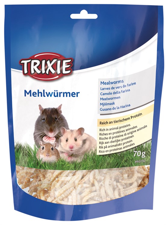 Trixie Mjölmaskar, torkade, 70 g