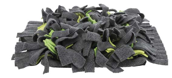 Trixie Aktivitetsfilt Sniffing Carpet, 27 × 20 cm, grå/grön