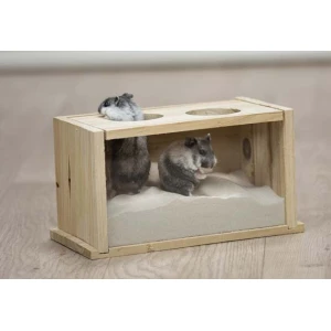 Trixie Sandbad, mus/hamster, trä, 20 × 12 × 12 cm