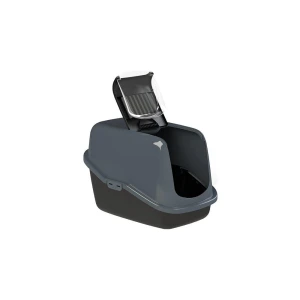Peewee eco-kattlåda, svart 56x39x38.5cm
