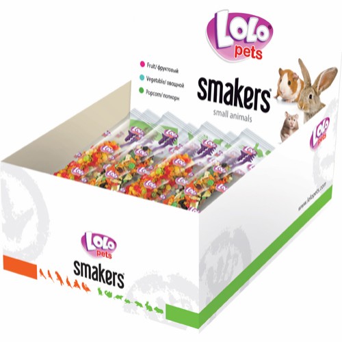 Smakers för gnagare eller kanin, frukt