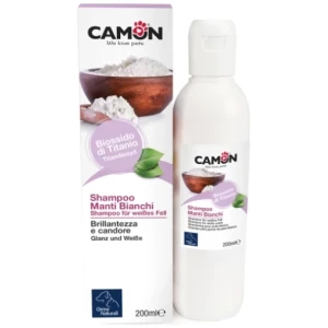 Camon schampo för vita pälsar 200ml