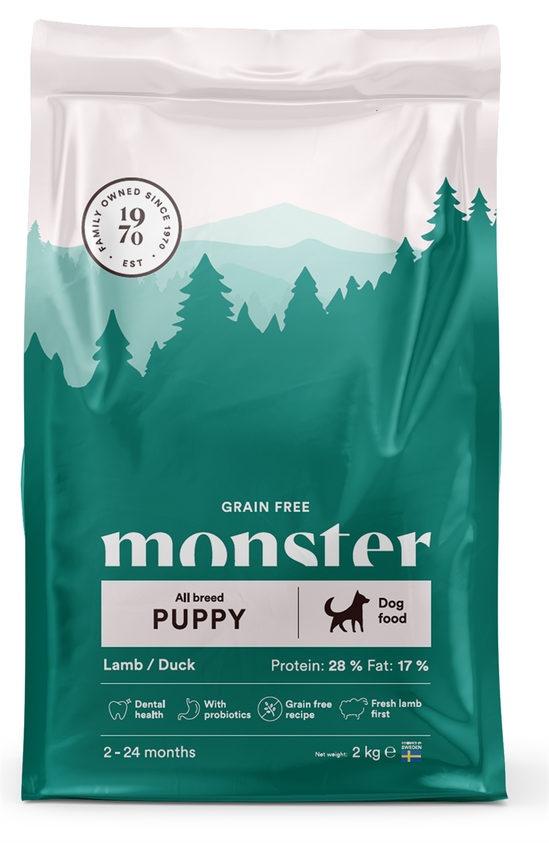 Monster Dog GF Puppy All Breed Lamb/Duck