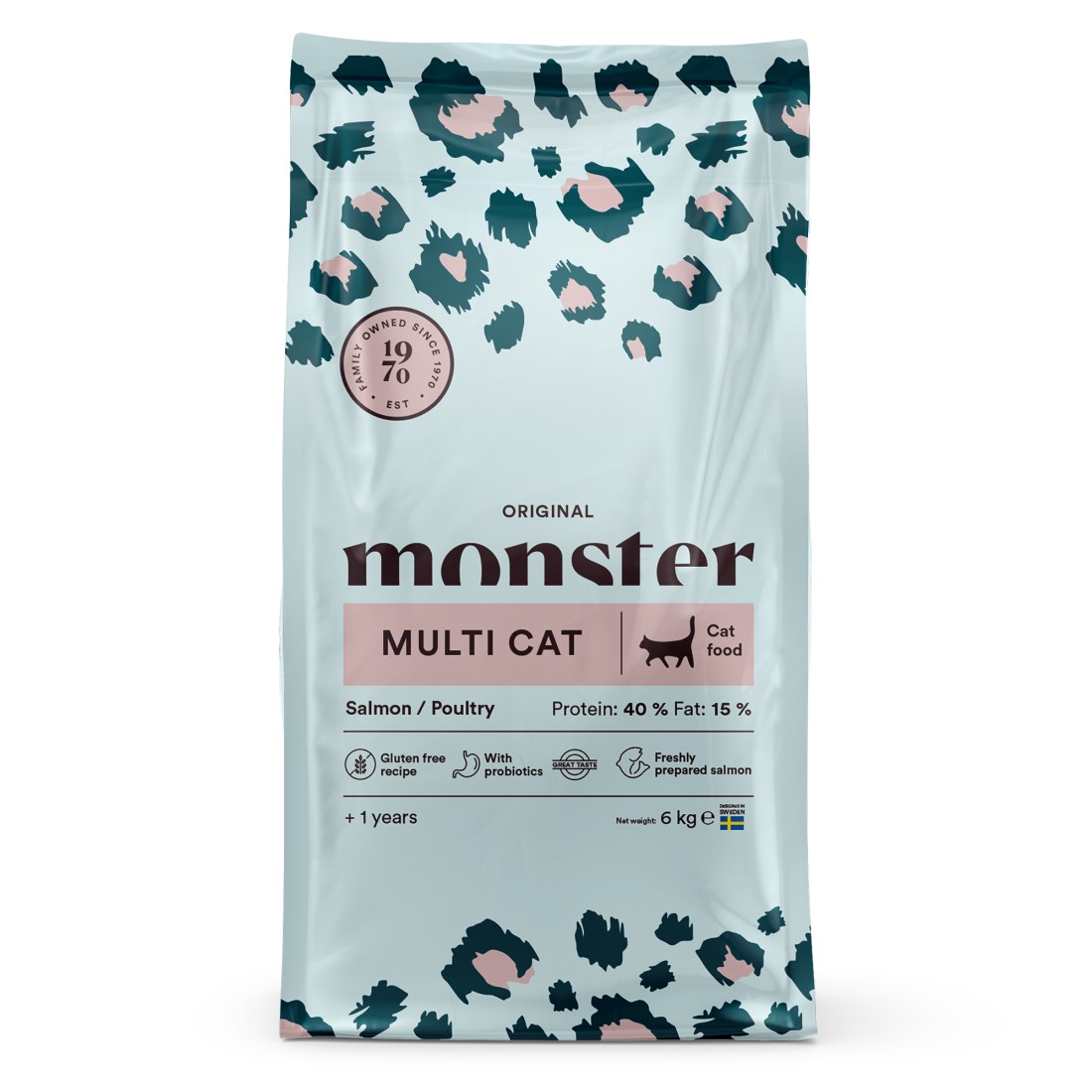 Monster Cat Orig. Multicat Salmon/Poultry