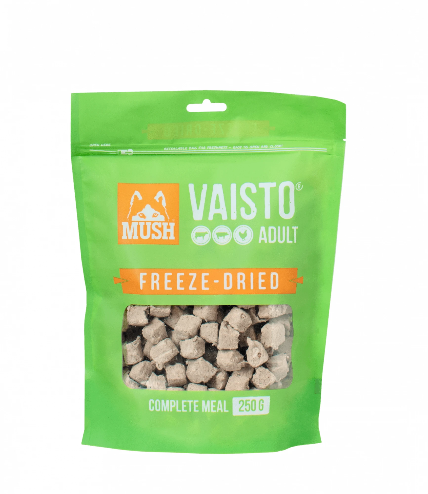 MUSH Vaisto® Grön Freeze-Dried 250g