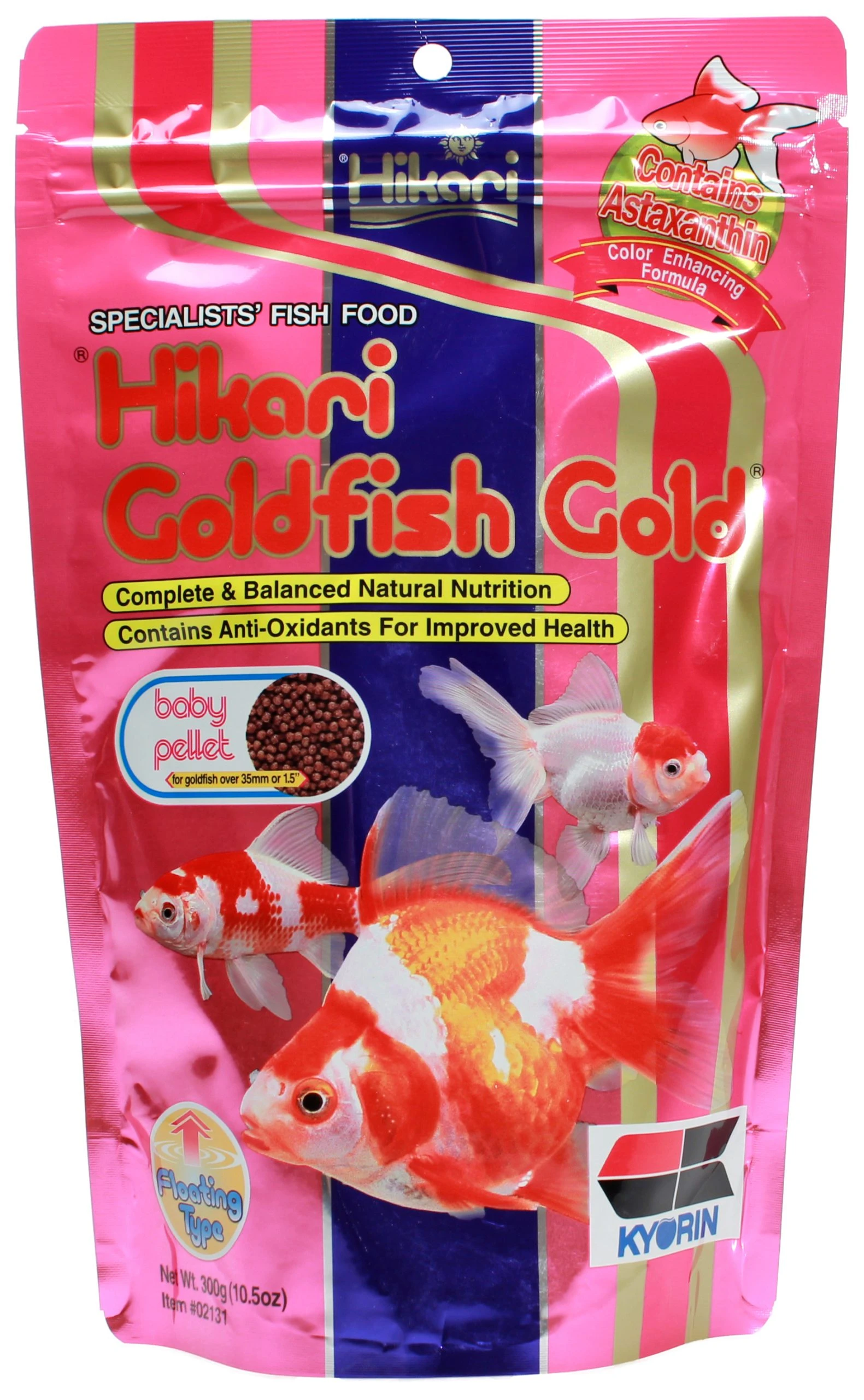 Hikari goldfish färgfoder, baby