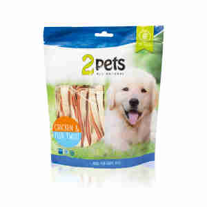 2pets Dogsnack Chicken&Fish Twist