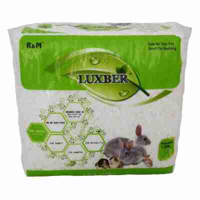 Luxber papperströ, vitt 4.1L