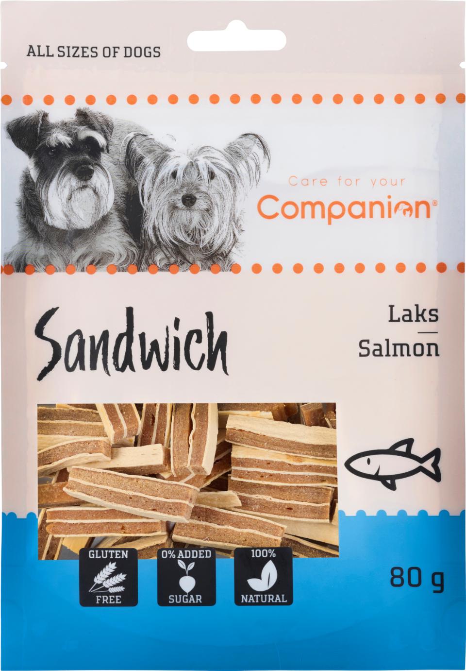 Companion Salmon Sandwich , 80g