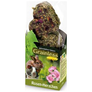 Jr Farm Grainless Hjärtan Rosor 105g