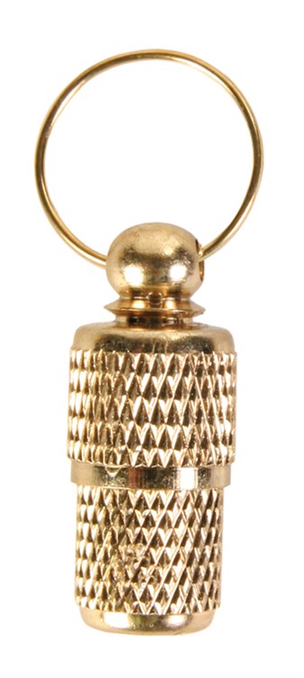Namntub metall Guld