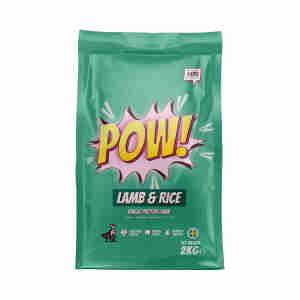 Pow! dog lamb & rice
