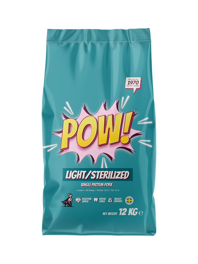 Pow! light/sterilized