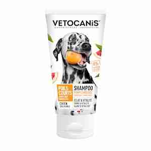 schampo vetocanis, korta pälsar