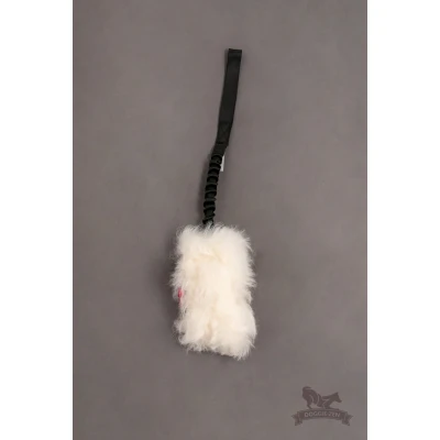 Doggie-zen Elastisk belöningskampis fårskinn L