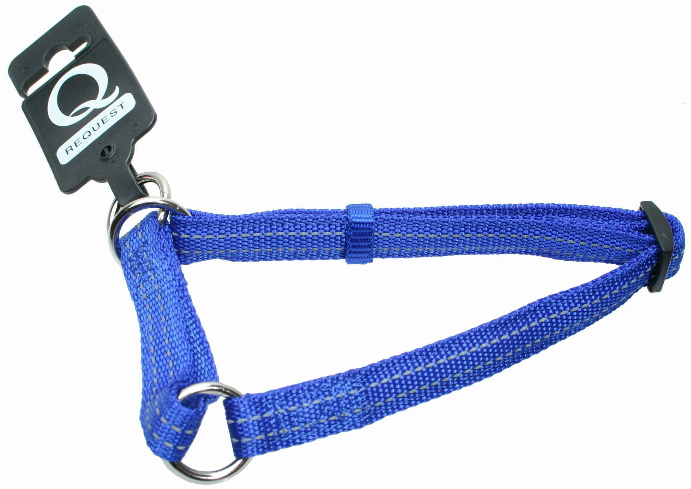 Gibbon Halvstryp nylon reflex ställbart, blå