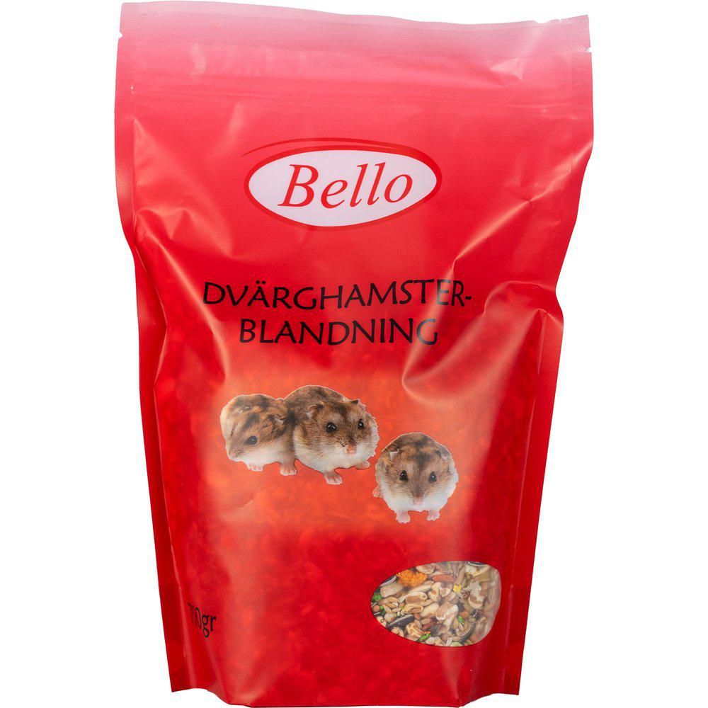 Bello Dvärghamster Premium 700gr