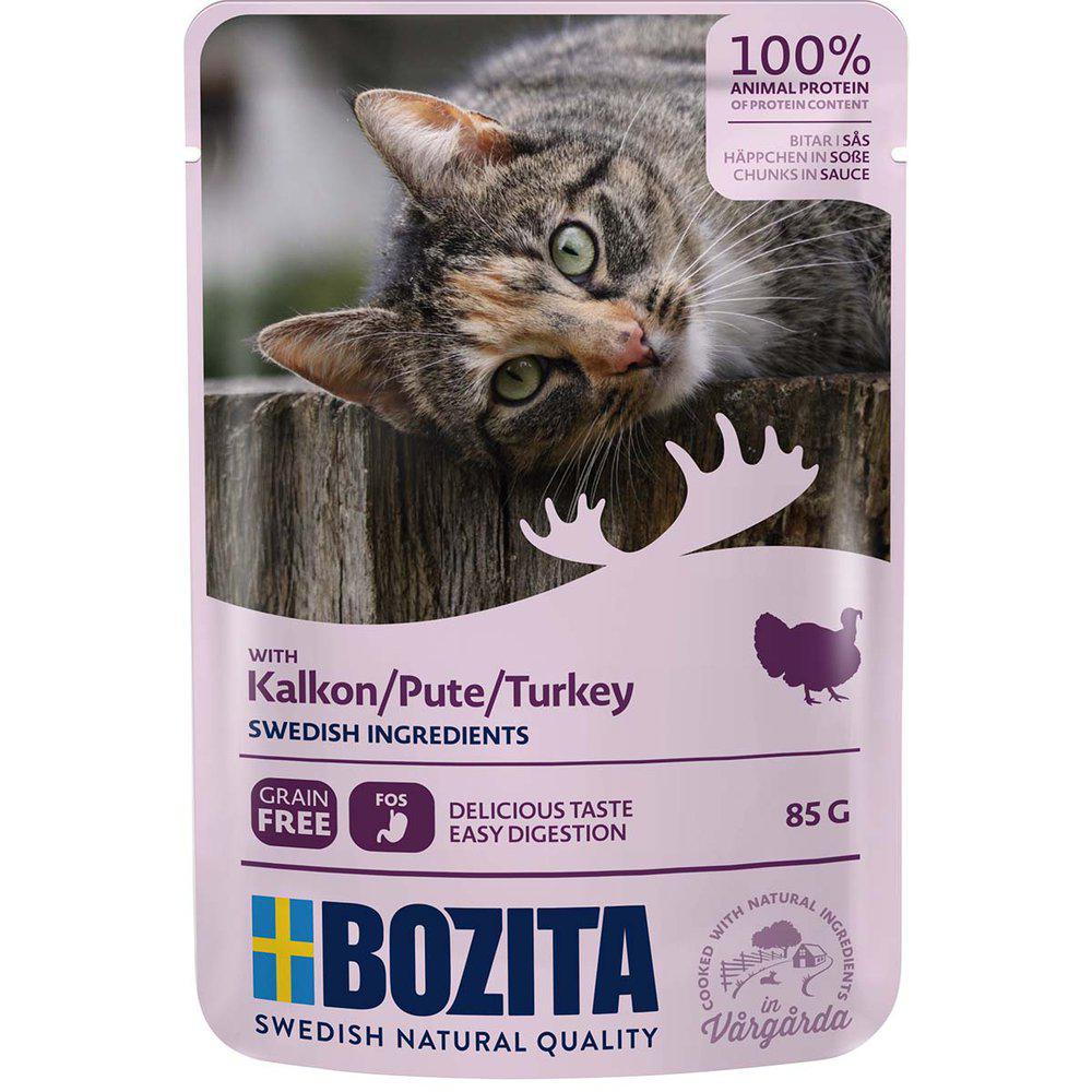 Bozita Feline Kalkon I Sås Pouch