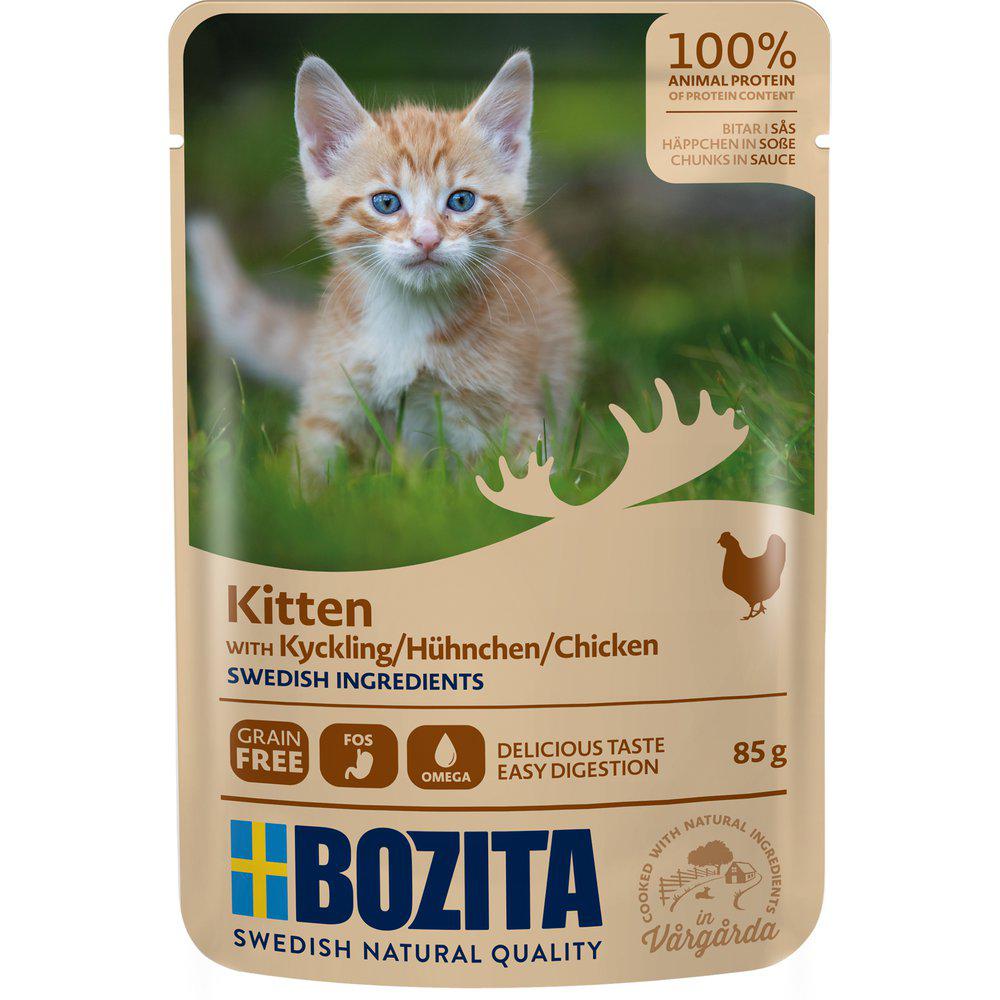 Bozita Feline Kitten Kyckling I Sås