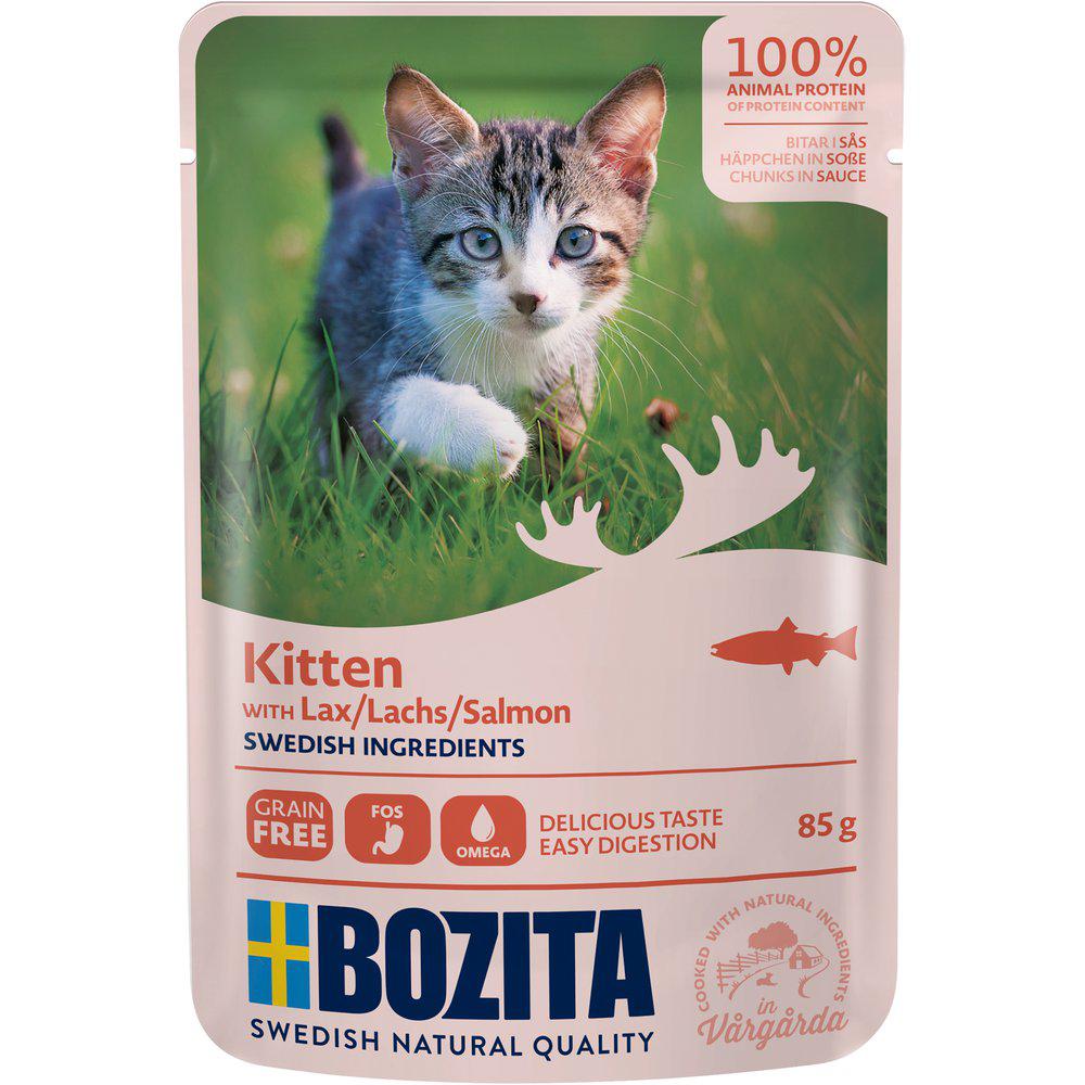 Bozita Feline Kitten Lax I Sås