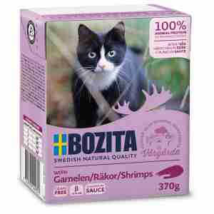 Bozita Katt Tetra Bitar i sås med Räkor 370 g