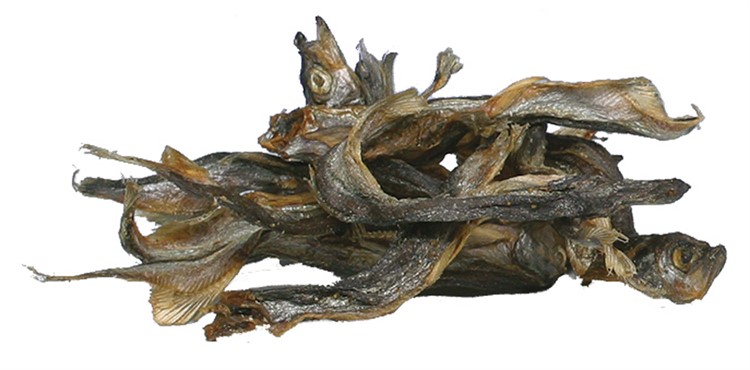 Torkad fisk, 200g