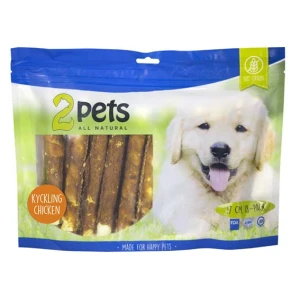 2pets Tuggrulle m kycklingfilé 17cm 18-pack XL, 840g
