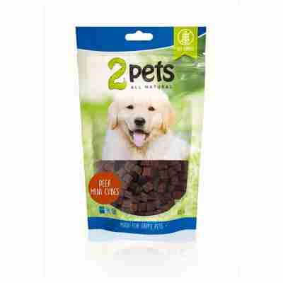 2pets Dogsnack Deer MiniCubes