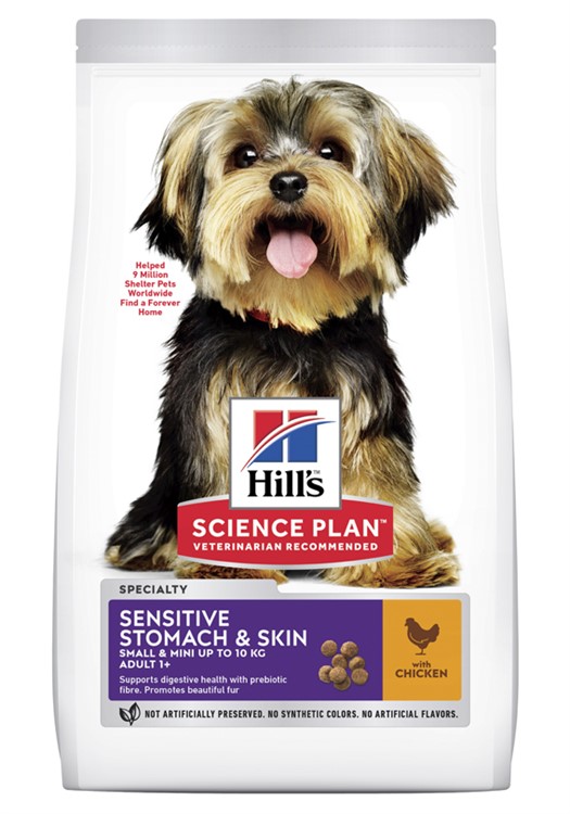 Hill´s SP Canine Adult Sen.Stomach&Skin Small&Mini Chicken 6kg