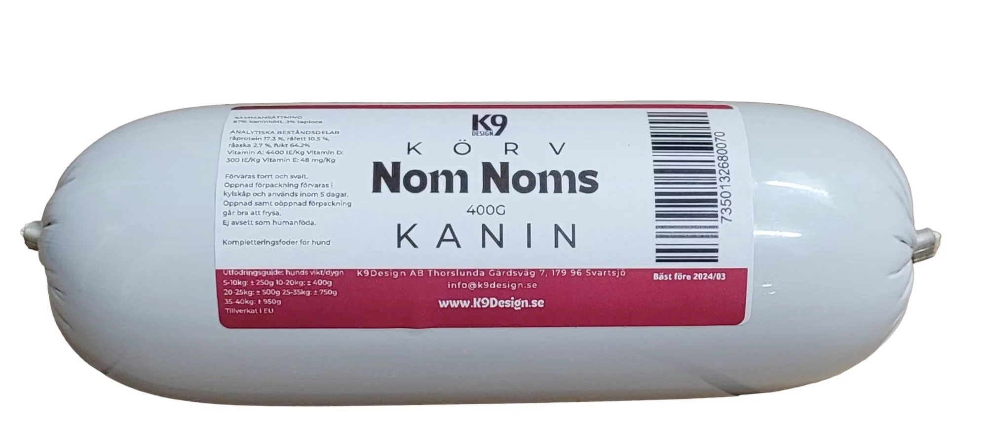 Nom Noms KÖRV kanin 400g