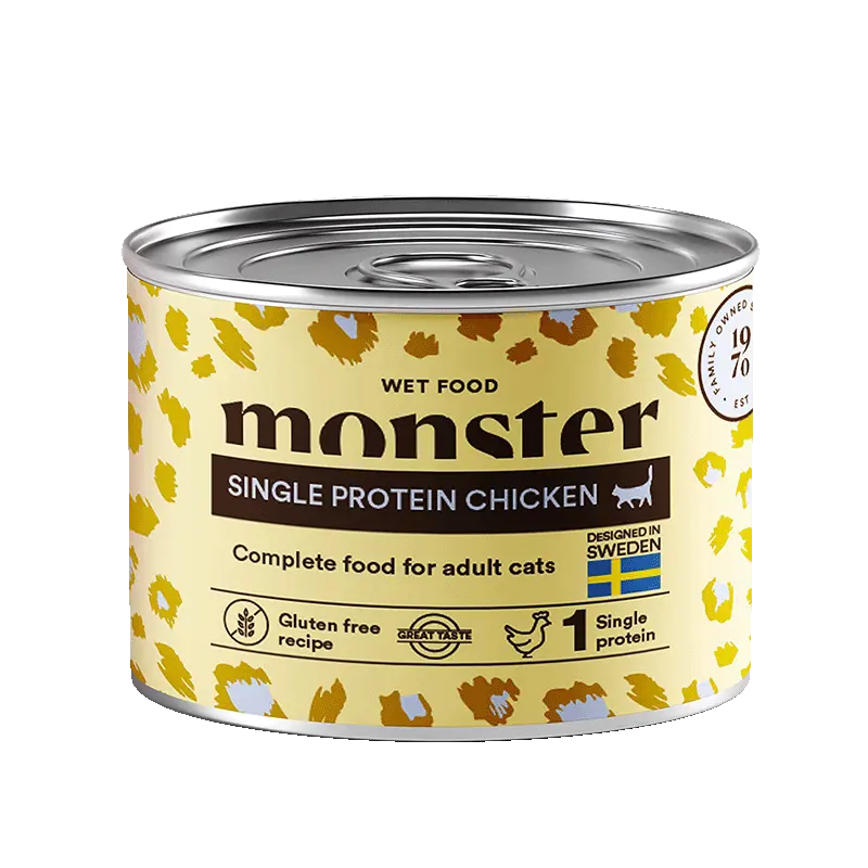 Monster Cat Adult Single Chicken Burk