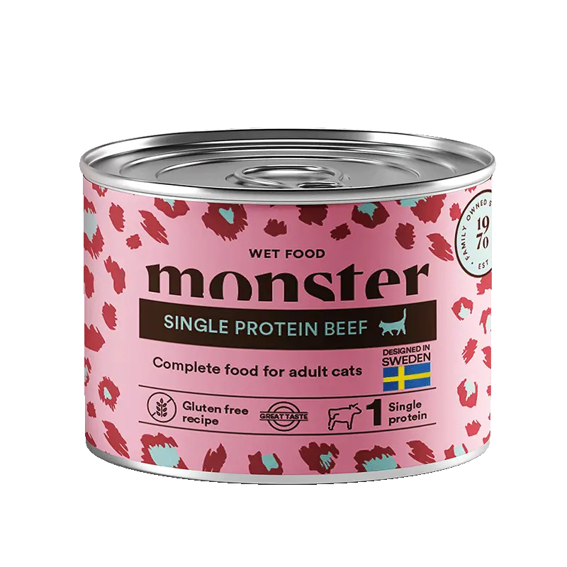 Monster Cat Adult Single Beef Burk