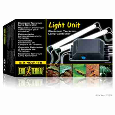 Light Unit 2x40w Exoterra Lysrörshållare
