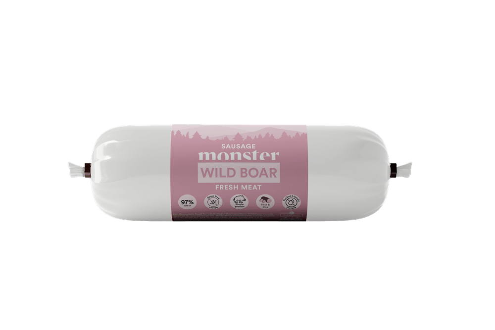 Monster Hund Sausage Wild Boar