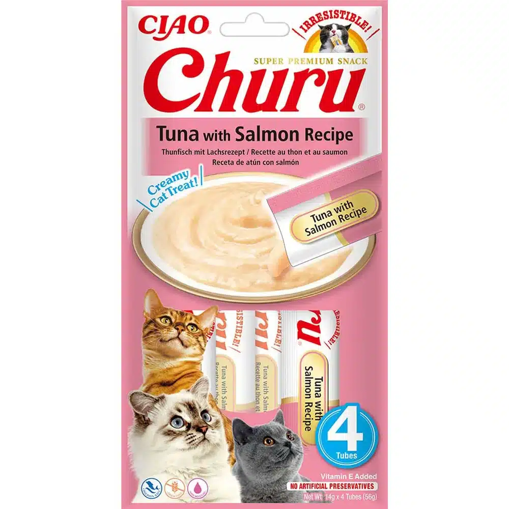 Churu Cat Tuna With salmon 4st