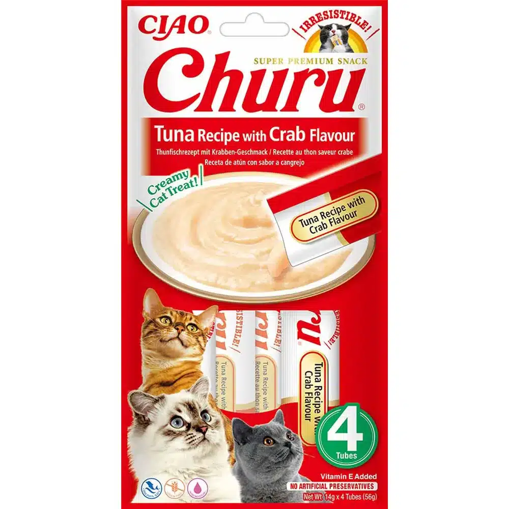 Churu Cat Tuna With crab Flavour 4st