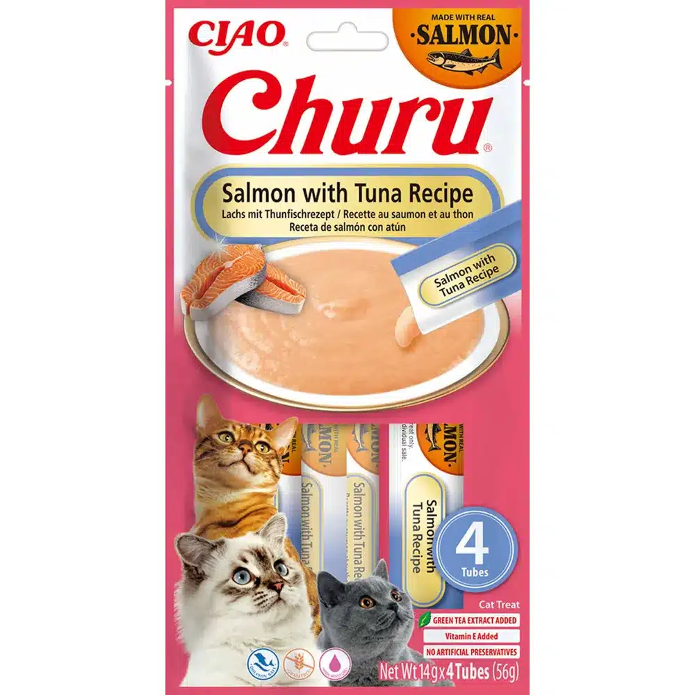 Churu Salmon/tuna 4st