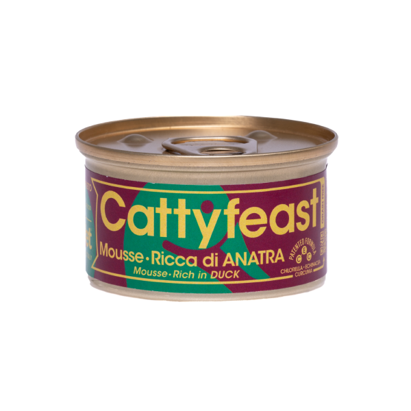 CattyFeast Mousse Rich in Duck Adult 85G