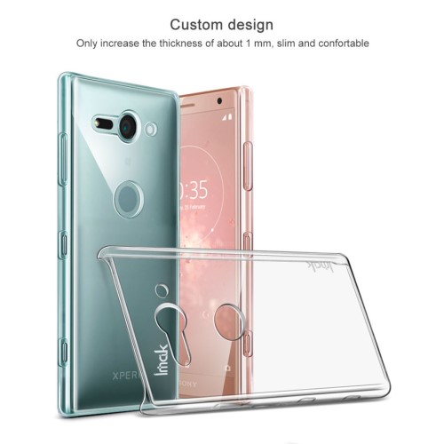 IMAK Mobilskal Sony Xperia XZ2 Compact – Clear - Zoom Mobiles AB